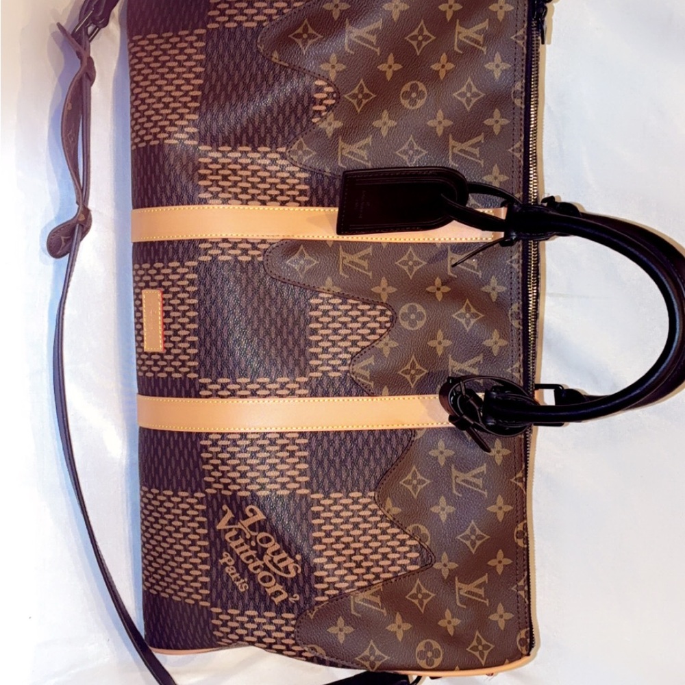 Louis Vuitton Monogram Brown Duffel Bag